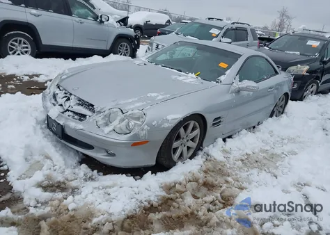 2003 Mercedes-Benz Sl 500 из США, поврежденный, VIN WDBSK75FX3F035492